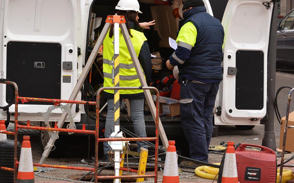 travaux assainissement Chamigny